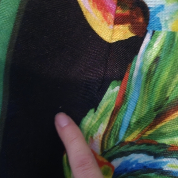 610🦃🎄 NWT farm rio preta banana linen blazer and pants set - Picture 8 of 13